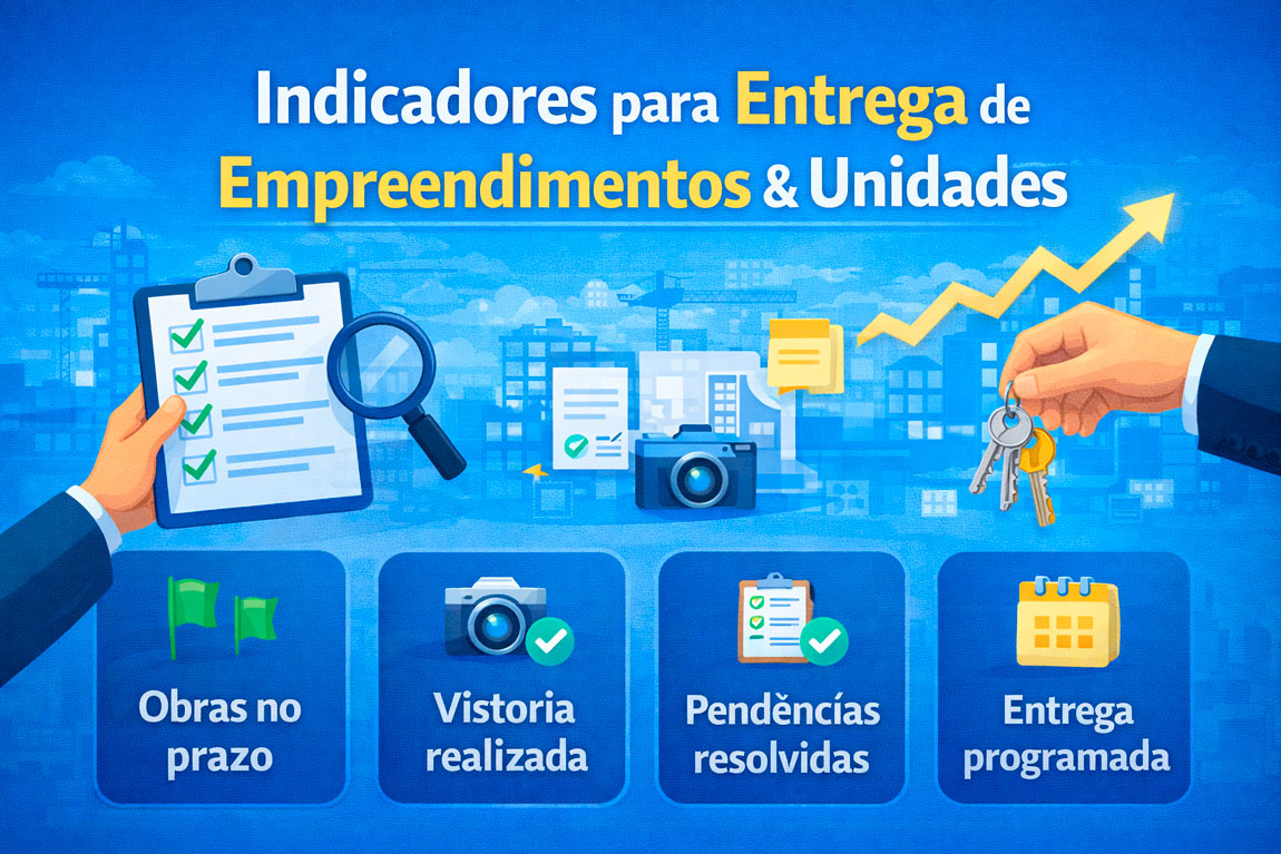 Indicadores de qualidade na entrega de unidades